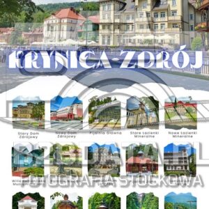 Krynica Zdrój - Plansza edukacyjna