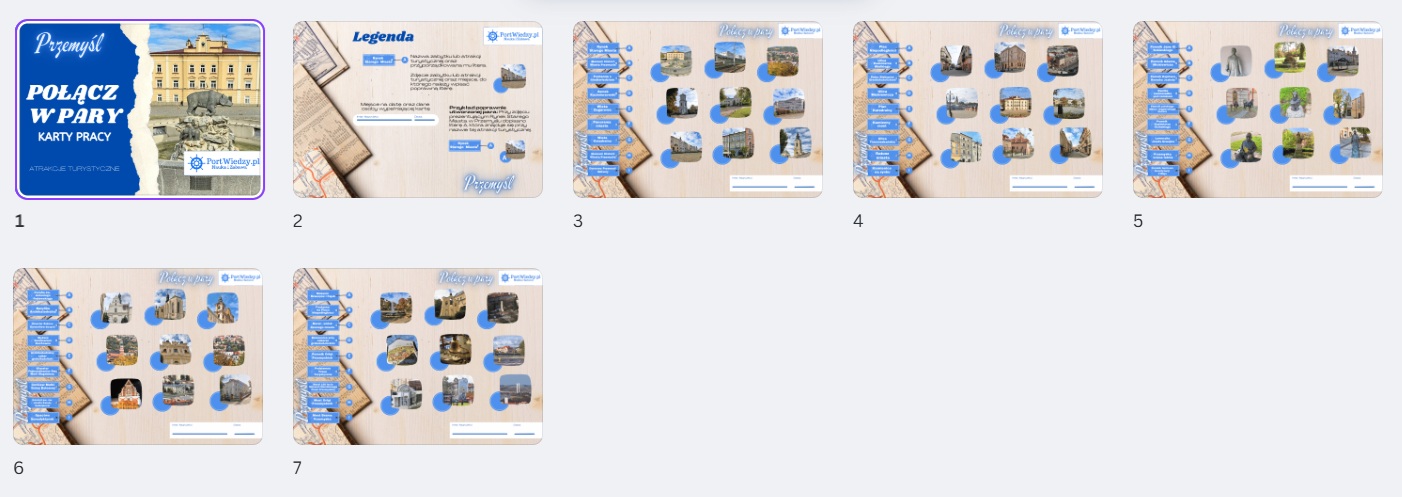 Przemyśl. Atrakcje turystyczne - Połącz w pary 8 Przemyśl. Atrakcje turystyczne - Połącz w pary - obrazek 2