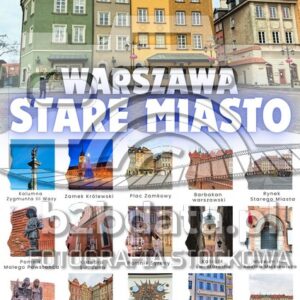 Warszawa. Stare miasto - Plansza edukacyjna