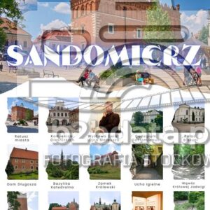 Sandomierz - Plansza edukacyjna