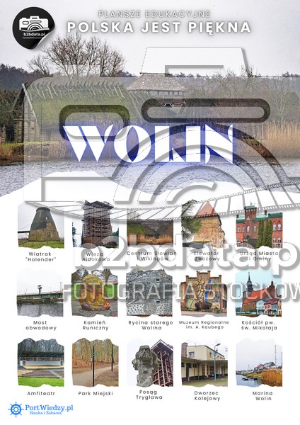 Wolin plansza edukacyjna podglad | PortWiedzy.pl