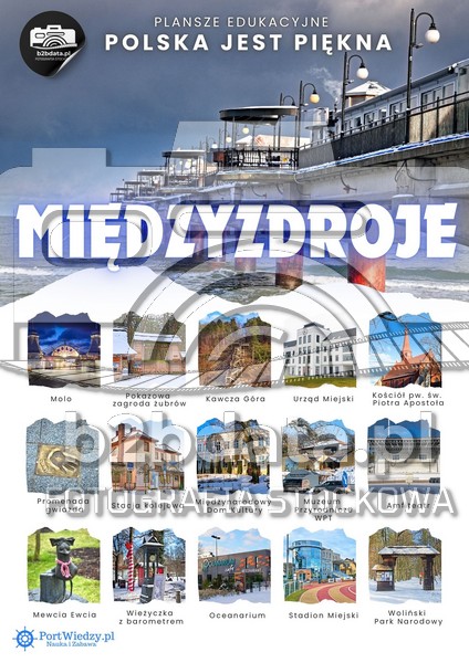 Międzyzdroje – Plansza edukacyjna 5 Miedzyzdroje Plansza edukacyjna | PortWiedzy.pl