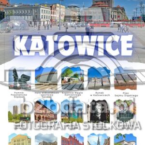 Katowice  – Plansza edukacyjna