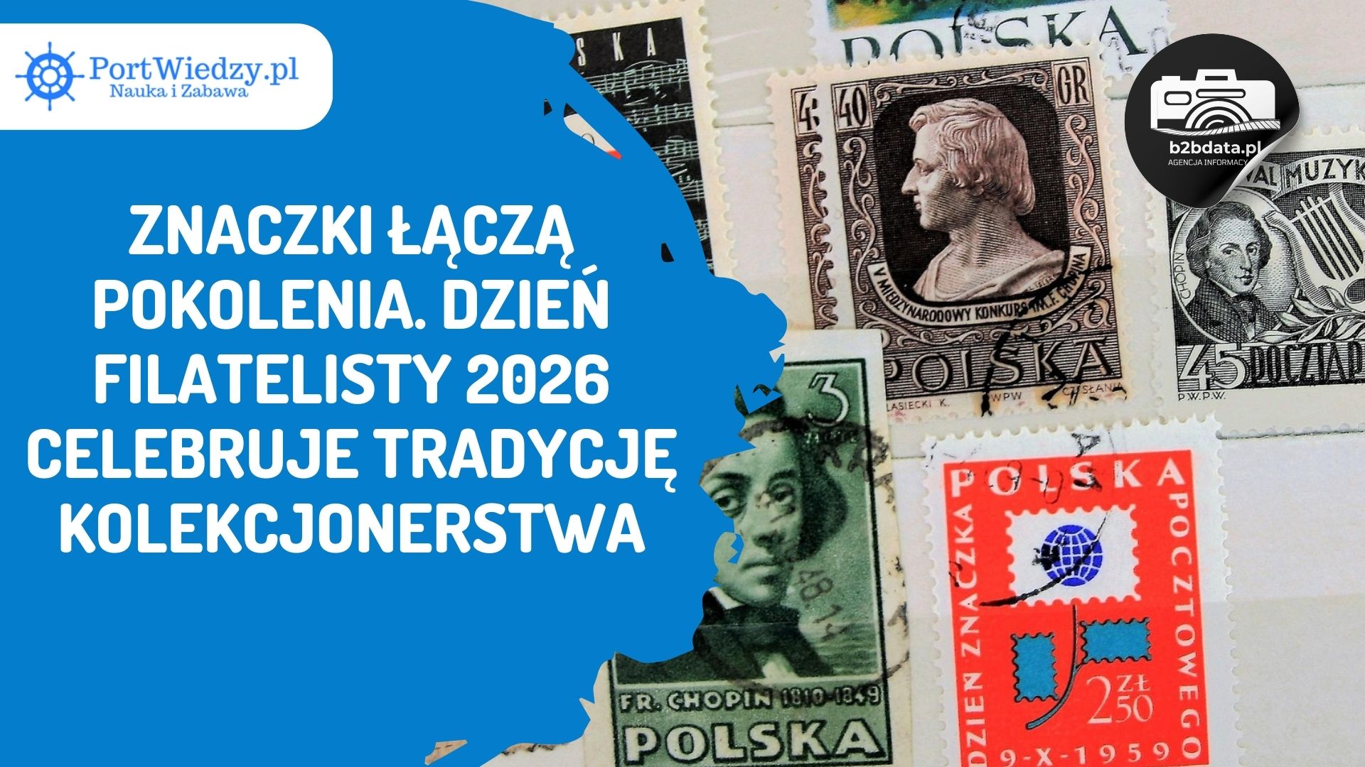 Read more about the article Znaczki łączą pokolenia. Dzień Filatelisty 2026 celebruje tradycję kolekcjonerstwa