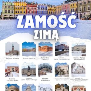 Zamość zimą – Plansza edukacyjna