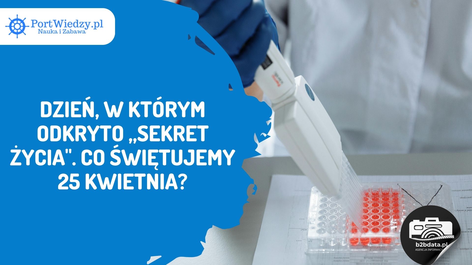 Read more about the article Dzień, w którym odkryto „sekret życia”. Co świętujemy 25 kwietnia?